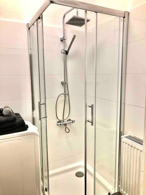 Schoenes City-Apartment Im Zentrum Mit Balkon ホーフ エクステリア 写真