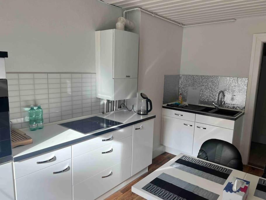 Schoenes City-Apartment Im Zentrum Mit Balkon ホーフ エクステリア 写真